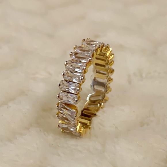 Argento Vivo Karla Baguette Ring - Picture 7 of 12
